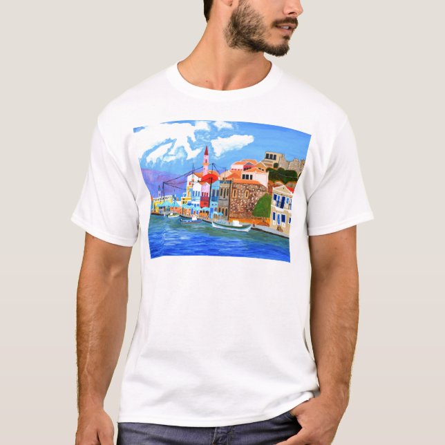 T-shirts Costa grega (Frente)