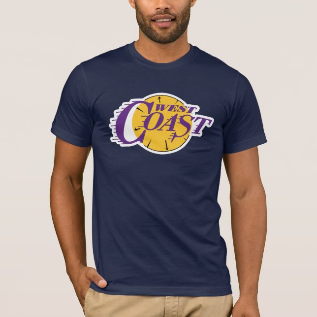T-shirts Costa oeste (Frente)