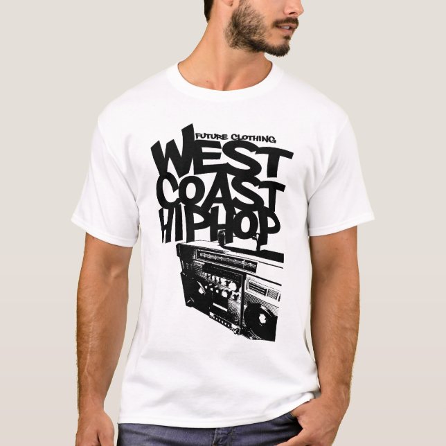 T-SHIRTS COSTA OESTE HIP HOP (Frente)