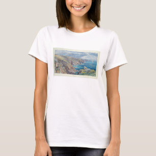 T-shirts Costa sul de Guernsey do Cribiere, 1862 (w