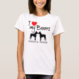 T-shirts Costume Adoro Meus Boxers