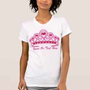 T-shirts Costume da coroa da beleza