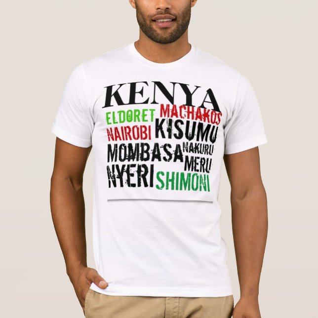 T-shirts Costume de Africankoko Kenya (Frente)