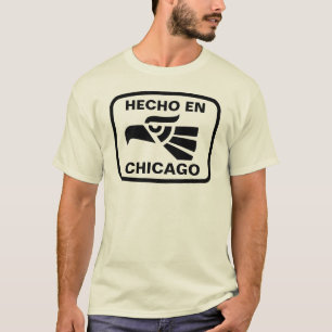 T-shirts Costume do personalizado do en Chicago de Hecho