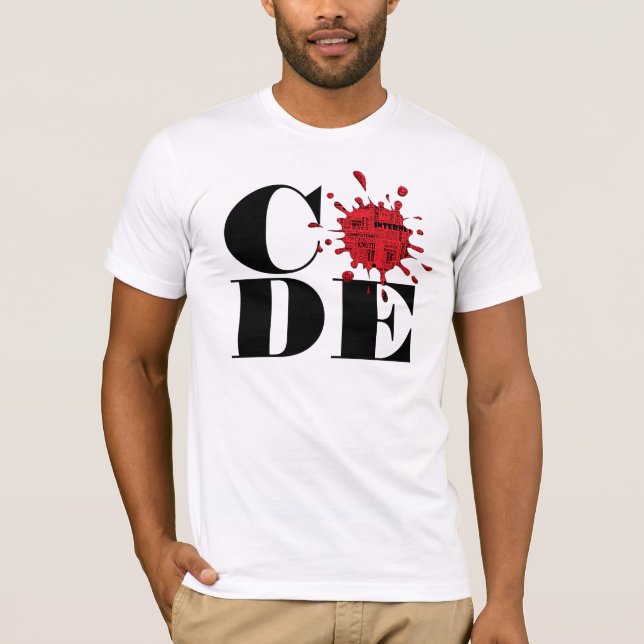 T-shirts Cot-shirt de Ciência da Computação (Frente)