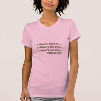 T-shirts Cotações do Presidente 2013