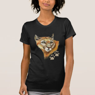 T-shirts Cougar Puma, Leão de Montanha, Animal