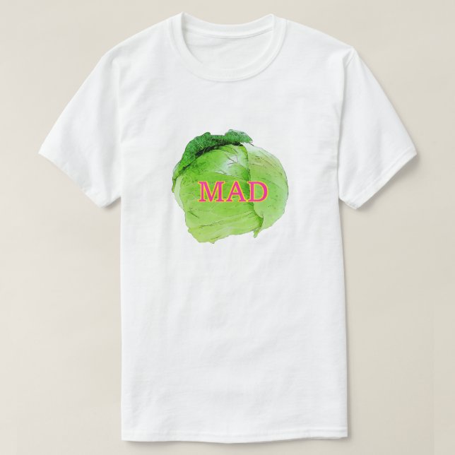 T-shirts Couve louca (Frente do Design)