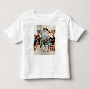 T-shirts Cowboy dormindo no salão de beleza