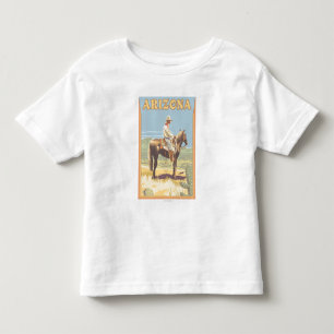 T-shirts Cowboy (Vista lateral)Arizona