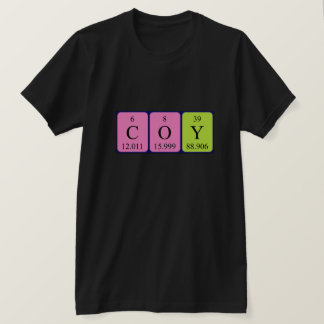 T-shirts Coy periódico mesa