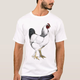 T-shirts Cozinheiro chefe claro da galinha do fazendeiro