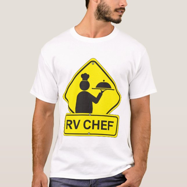 T-shirts Cozinheiro chefe do rv (Frente)