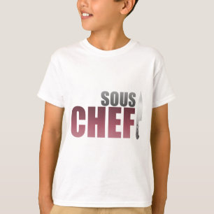 T-shirts Cozinheiro chefe vermelho de Sous
