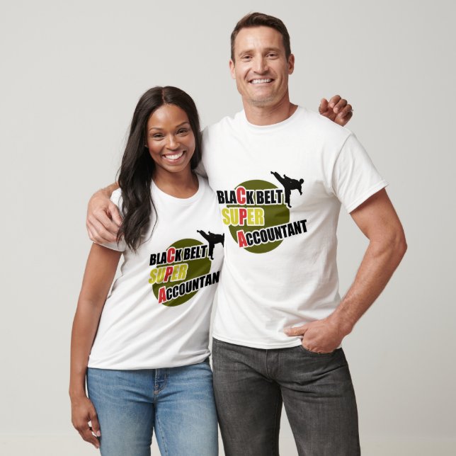 T-shirts CPA: Contabilistas de Cinta Negra (Unissex)