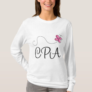 T-shirts CPA cor-de-rosa bonito