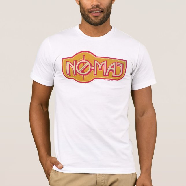 T-shirts Crachá Red & Yellow NO-MAJ™ (Frente)