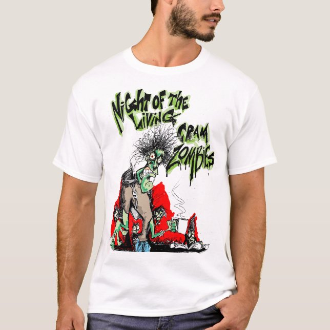 T-shirts cram a cópia zombies2 (Frente)