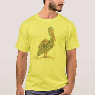 T-shirts Crane Tropical