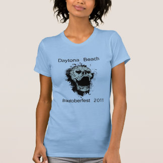 T-shirts Crânio Biketoberfest 2011 de Daytona Beach