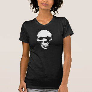T-shirts Crânio branco do Ceifador
