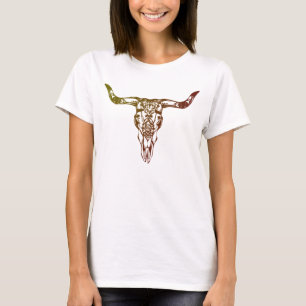 T-shirts crânio da vaca