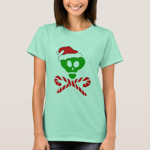 T-shirts Crânio de Natal