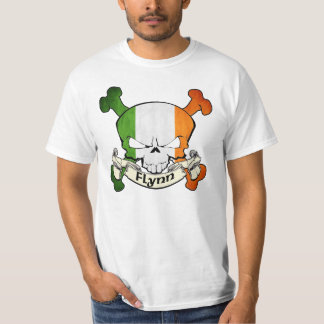 T-shirts Crânio do irlandês de Flynn