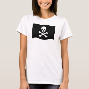 T-shirts Crânio e Crossbones