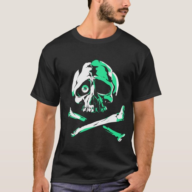 T-shirts Crânio e ossos de EoV (Frente)