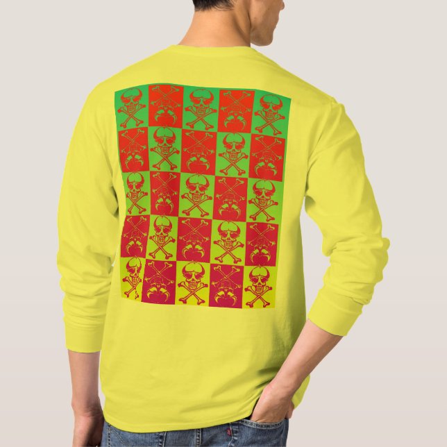 T-SHIRTS CRÂNIOS & CROSSBONES (Verso)