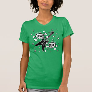 T-shirts Crânios de Heavy Metal