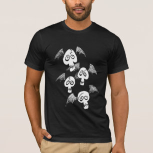 T-shirts Crânios do vampiro
