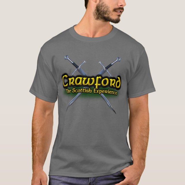 T-shirts Crawford The Scottish Experience Clan (Frente)