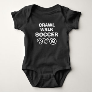 T-shirts CRAWL WALK SOCCER - vestuário esportivo para novo 