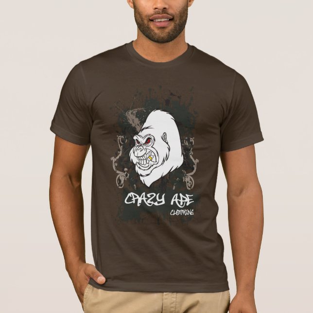 T-shirts crazyapeclothing1 (Frente)