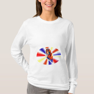 T-shirts crazyRetroShirt - girl - woman