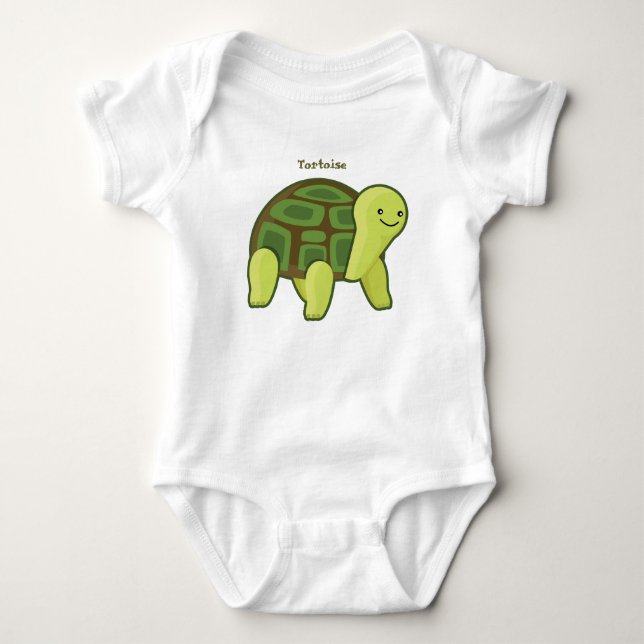 T-shirts Creeper da tartaruga (Frente)