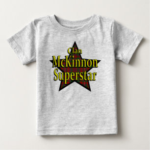 T-shirts Creeper orgânico infantil da estrela mundial de