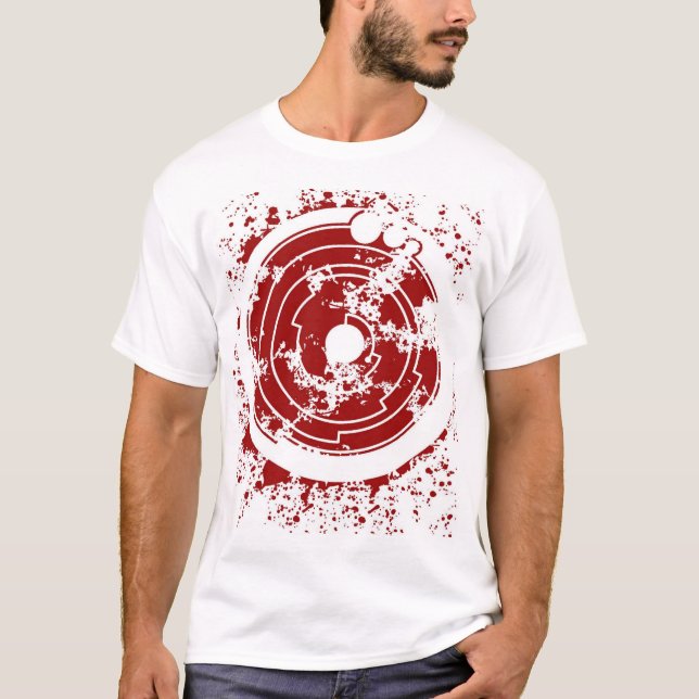 T-shirts Creme Splat (Frente)