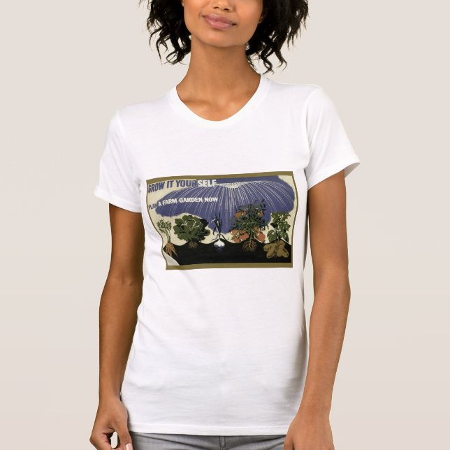 T-SHIRTS CRESÇA-O VOCÊ MESMO - JARDIM (Frente)