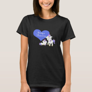 T-shirts Crescendo um unicórnio - design de maternidade