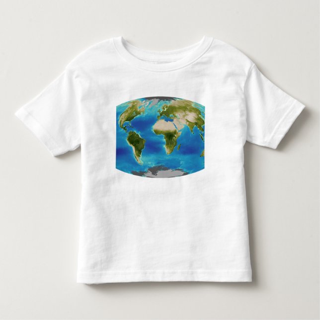 T-shirts Crescimento médio das plantas da Terra (Frente)
