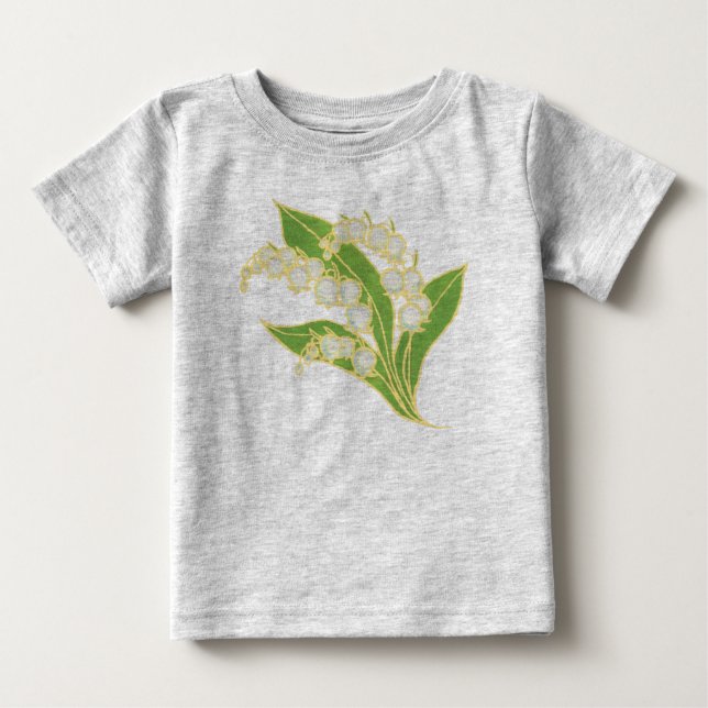 T-shirts Criador Orgânico criança: Lily of the Valley (Frente)