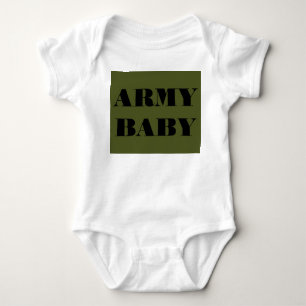 T-shirts Criança Creeper Army Baby