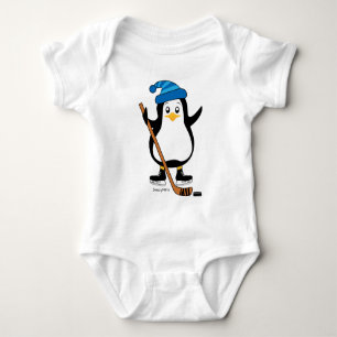 T-shirts Criança de Pinguim Hockey Romper