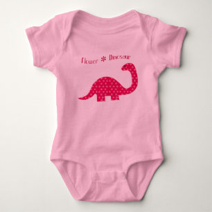 T-shirts Criança do dinossauro da flor