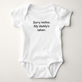 T-shirts Criança, meu pai tomado, onsie