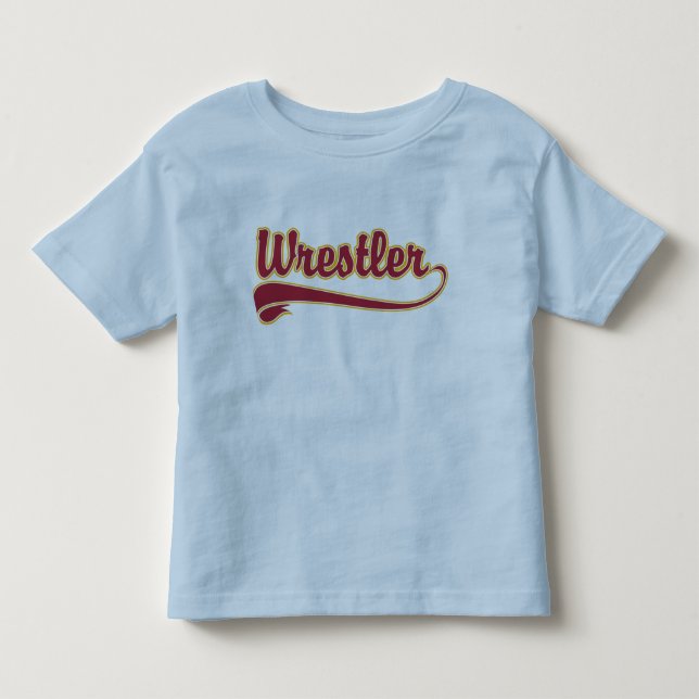 T-shirts Criança Wrestler (Frente)