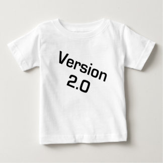 T-shirts Crianças da versão 2,0/camisa infantil do geek